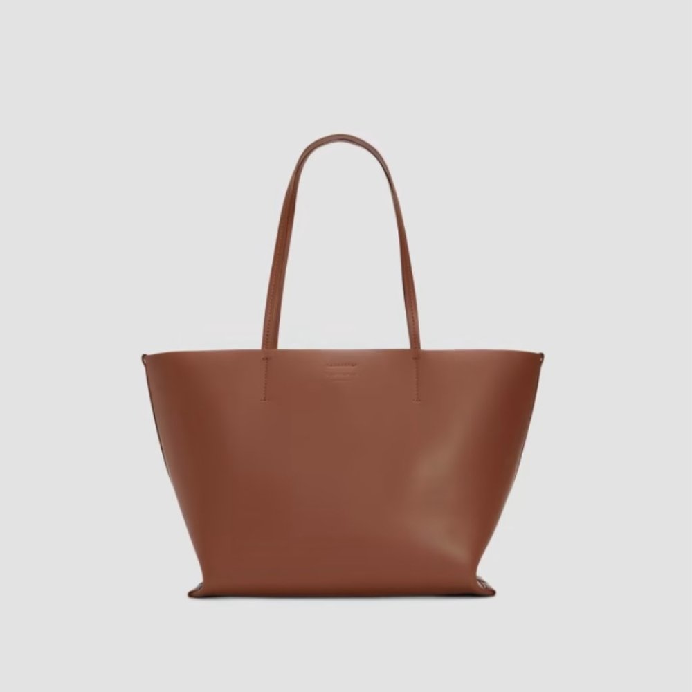 Everlane The Luxe Medium Italian Leather Tote (Cognac)